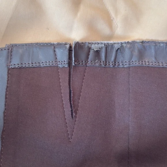 Aerosoles size 8.5 chocolate brown suede wedge boot - Picture 11 of 12